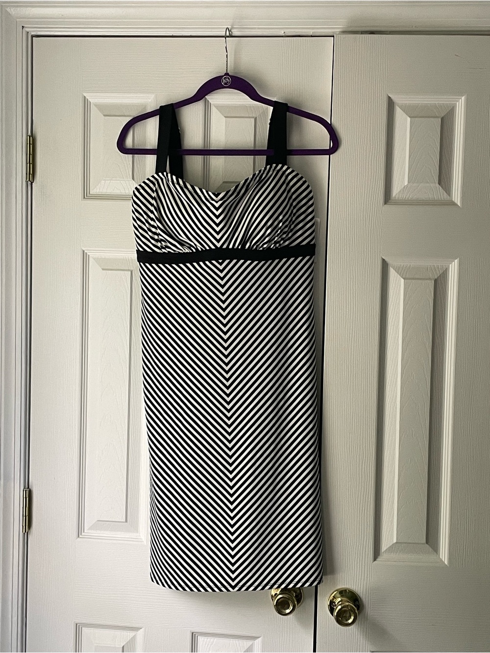 Athleta Stripe Pura Swim Dress
